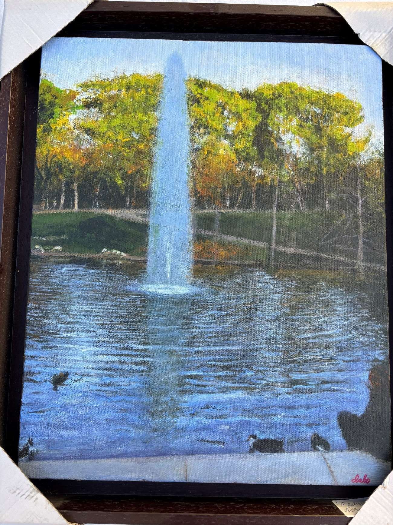 Estanque del Palacio de Cristal, Retiro